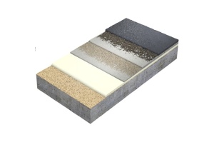 Seamless Waterproofing Wearing Courses for Pedestrian Cycle Bridge system