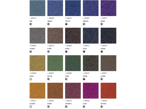 Flotex HD Field Color Range